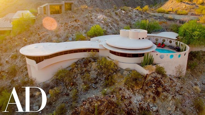 A Tour of the Last House Designed By Frank Lloyd Wright: The Round Solar Home