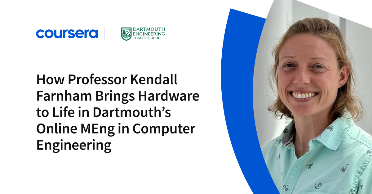 How Professor Kendall Farnham Brings {Hardware} to Life in Dartmouth’s On-line MEng in Pc Engineering